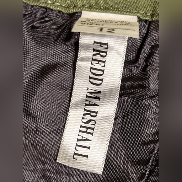 Fredd Marshall Distressed Skinny Jeans, boys size 12, army green color - Picture 5 of 6